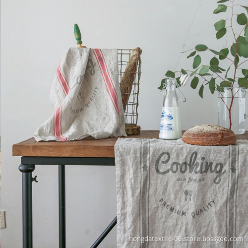 Stone Washed Linen Table Linens & Napkins | 100% French Linen Table Cloths